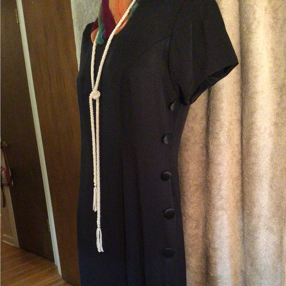 Jessica Howard Black MIDI cocktail dress